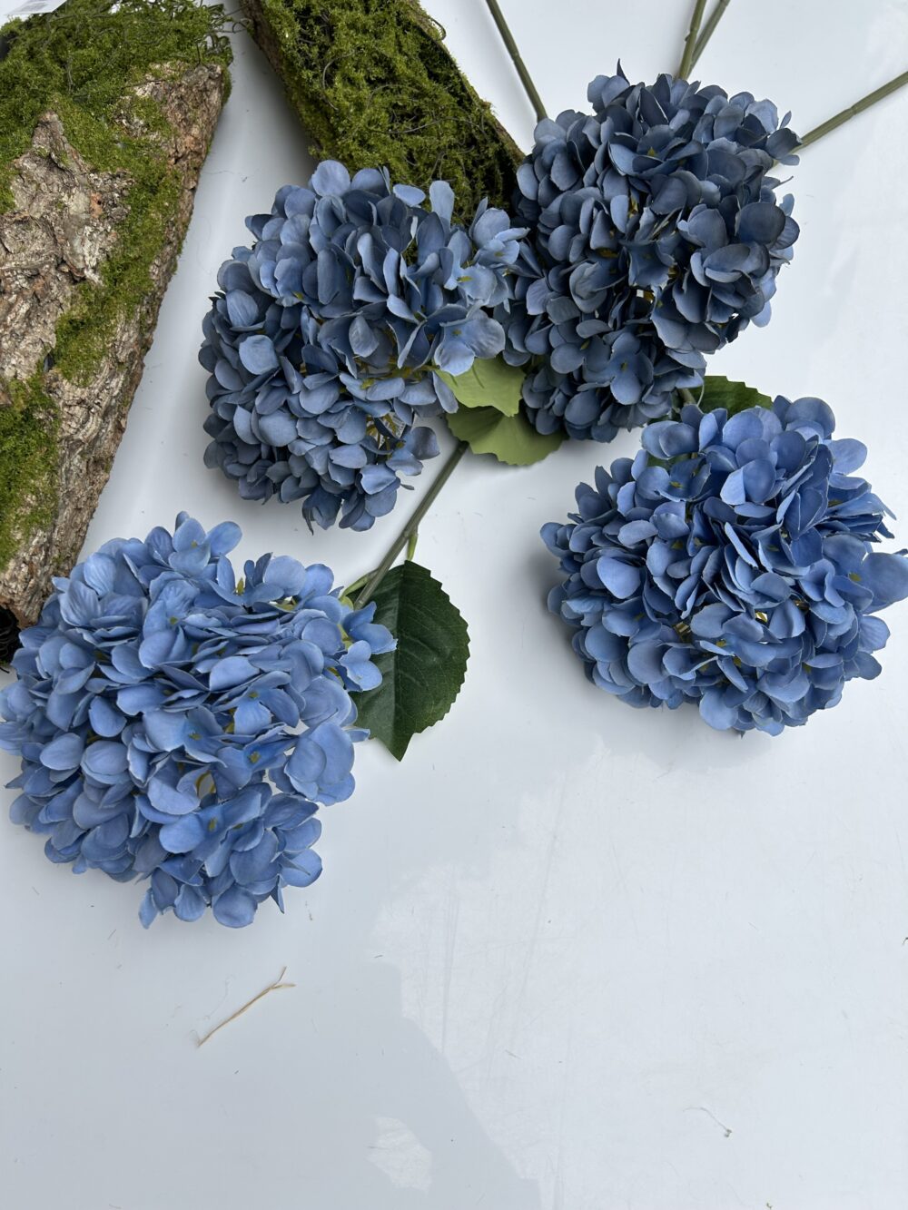 Штучна гортензія XXL синя - Зображення 3