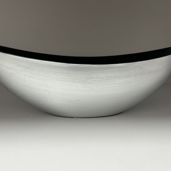 Кашпо для орхідей срібне