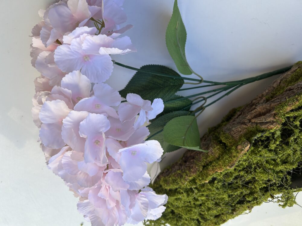 Гортензія штучна преміум рожева - Зображення 2