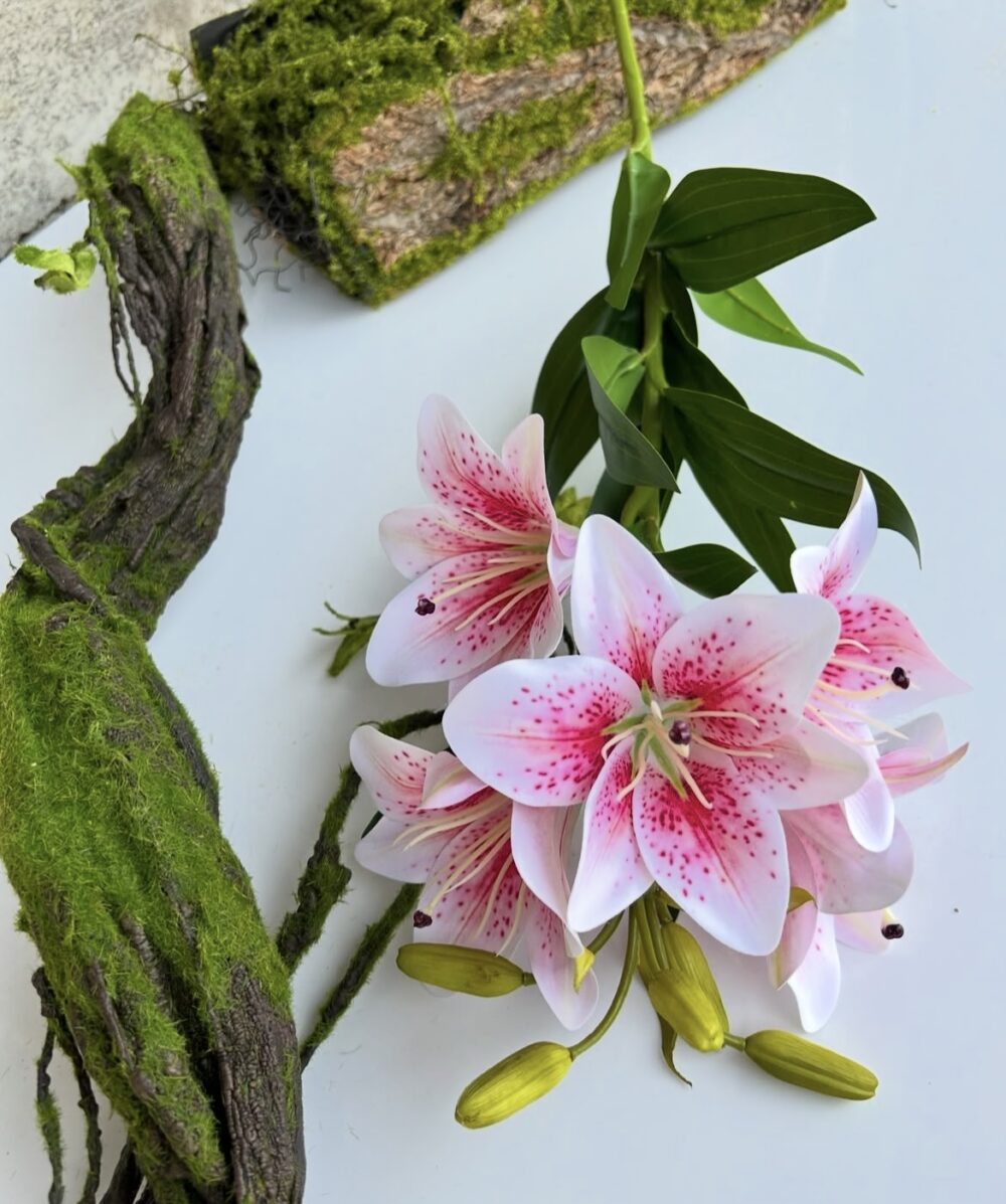 Лілія королівська гелева рожево- тигрова