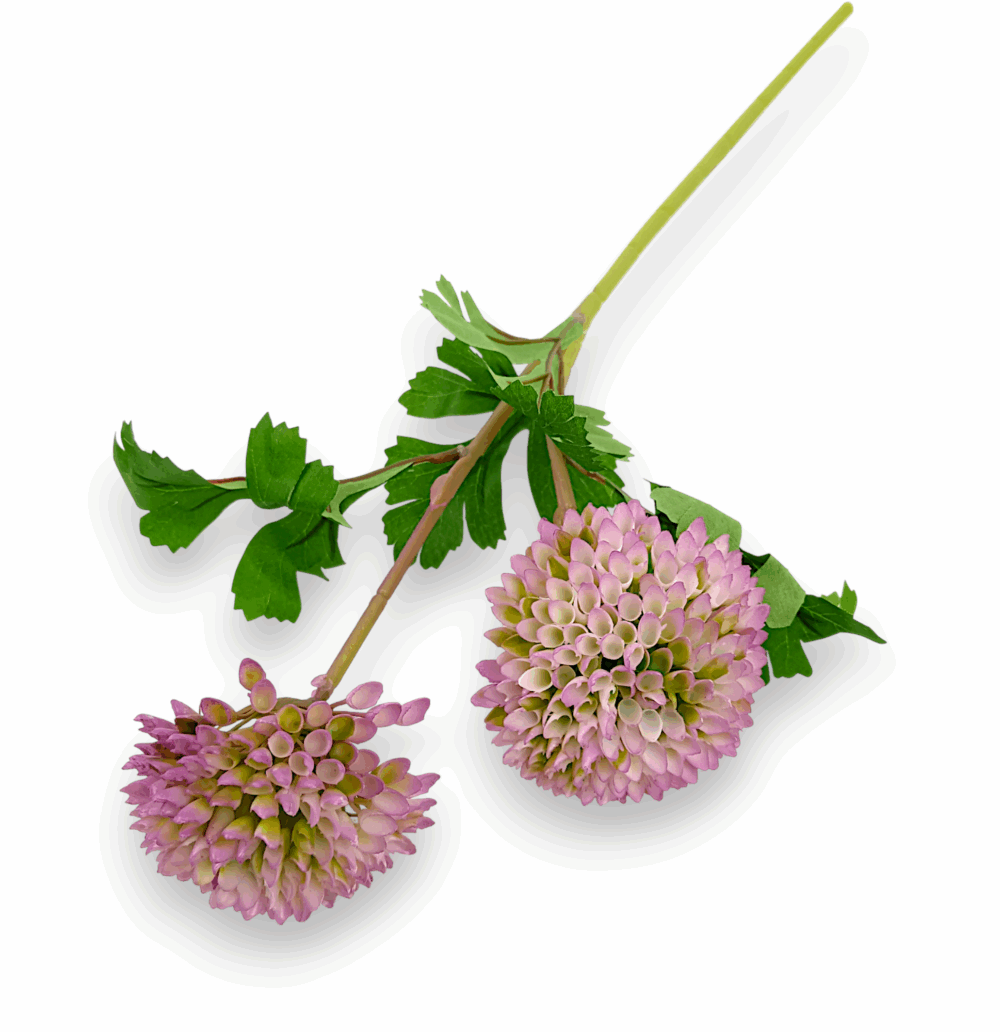 Штучна далія рожева