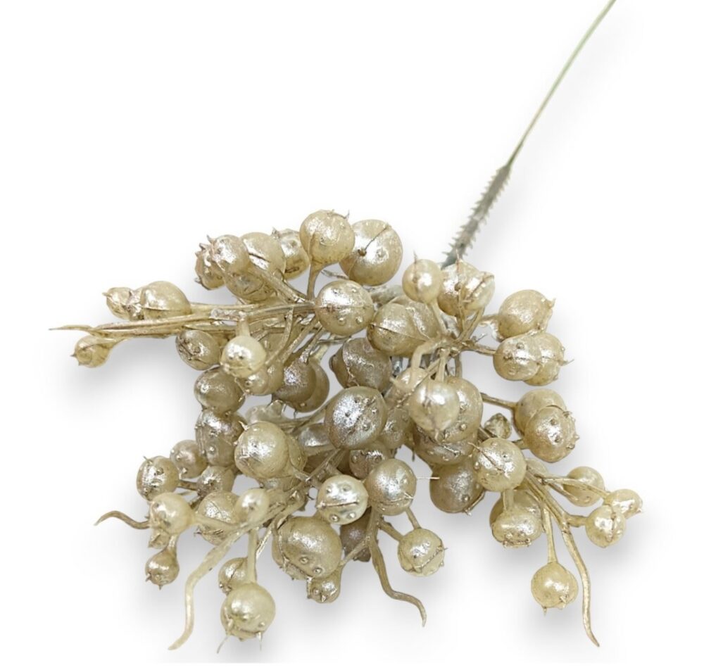 Перли декоративні кремові