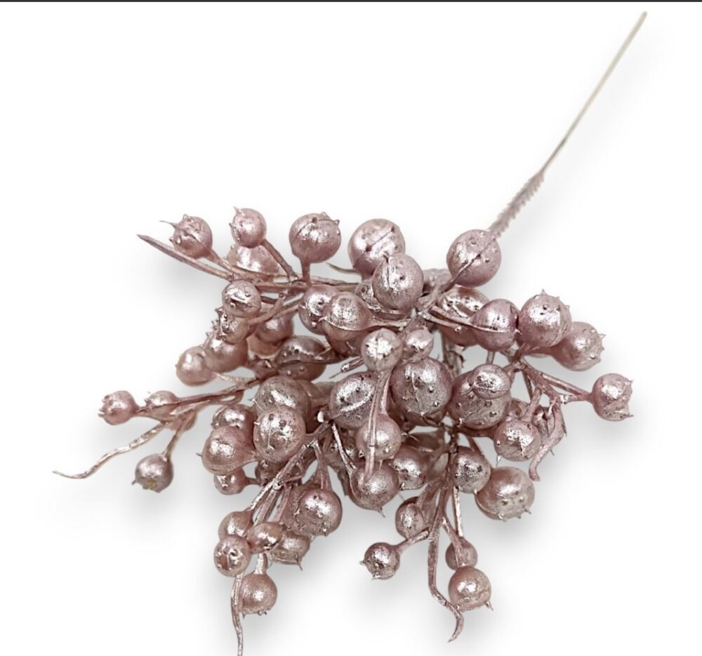 Перли декоративні рожеві