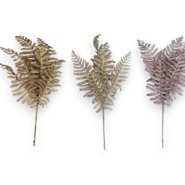 Папороть лісова новорічна(золото)