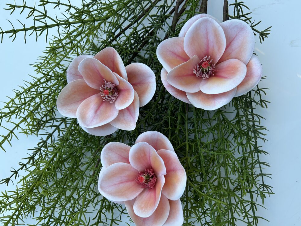 Штучна магнолія персик