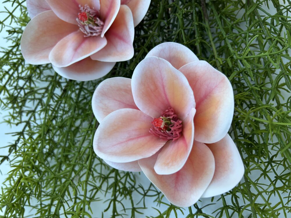 Штучна магнолія персик - Зображення 2