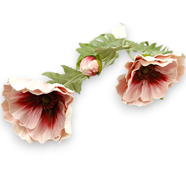 Анемон Гелевий «Real Touch» [Рожвий з серединкою]