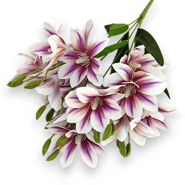 Букет Магнолій Гелевий (фіалковий)