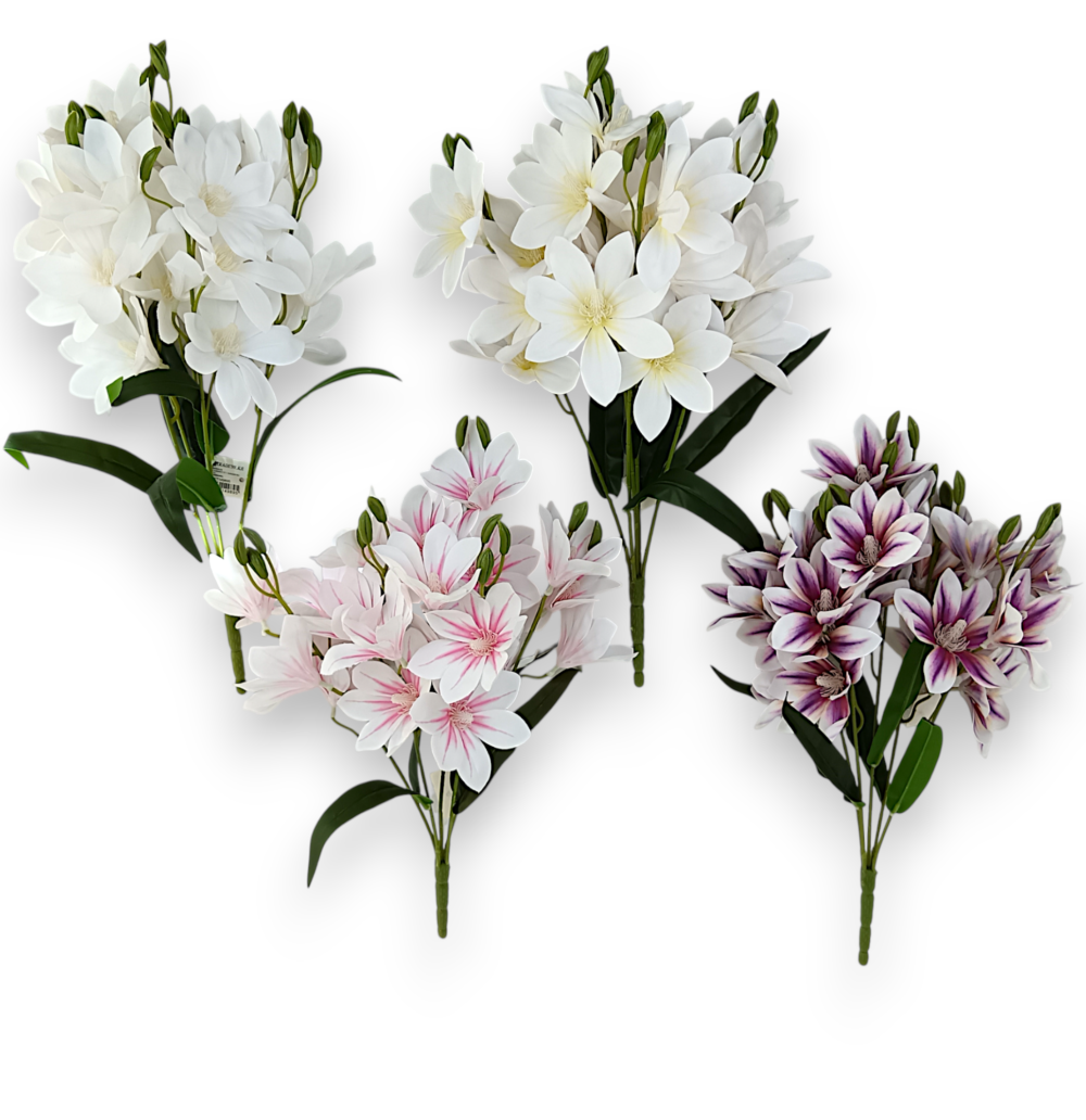 Букет Магнолій Гелевий (фіалковий) - Зображення 2