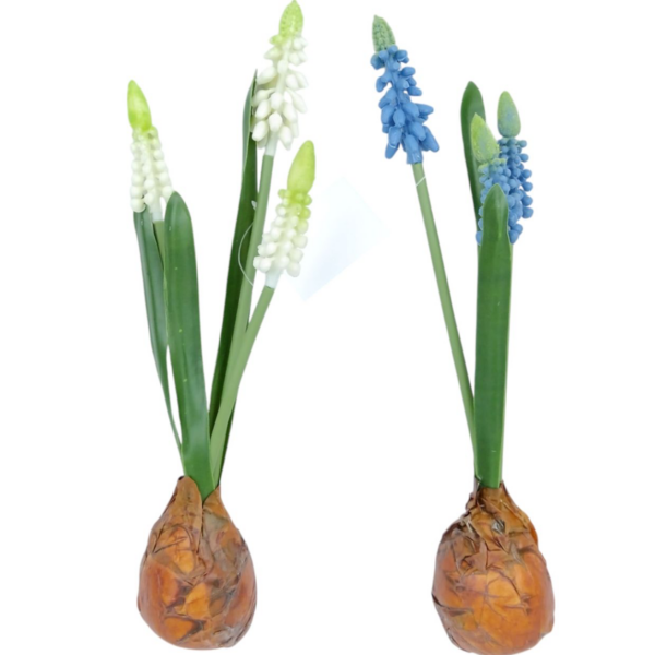 Букет Мускарі Гелевий Білий