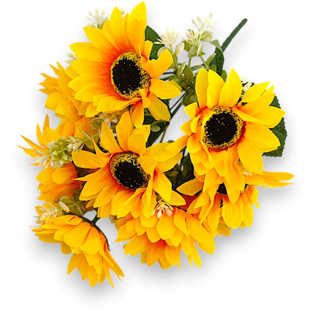 Букет Штучних Соняшників «Сонячне Сяйво»