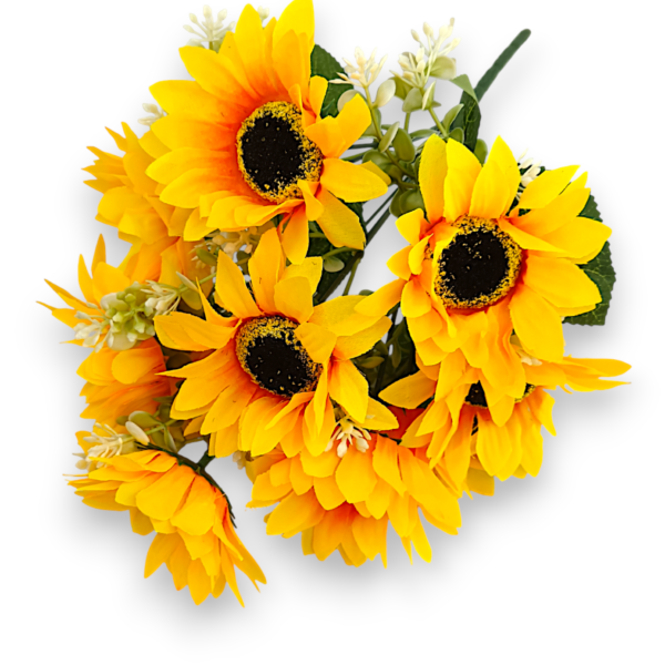 Букет Штучних Соняшників «Сонячне Сяйво»