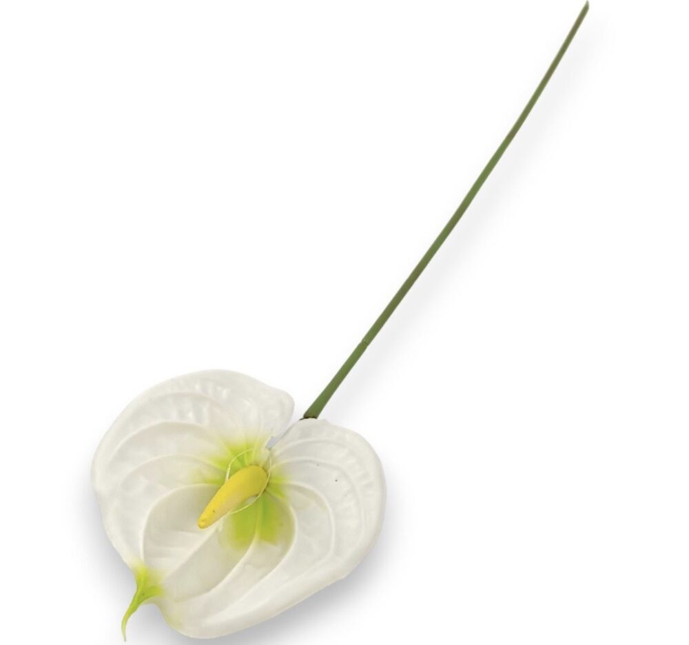 Антуріум  білий (Real Touch)