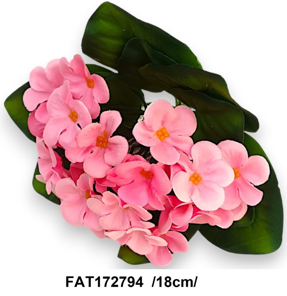 Фіалка (Сенполія) Штучна рожева