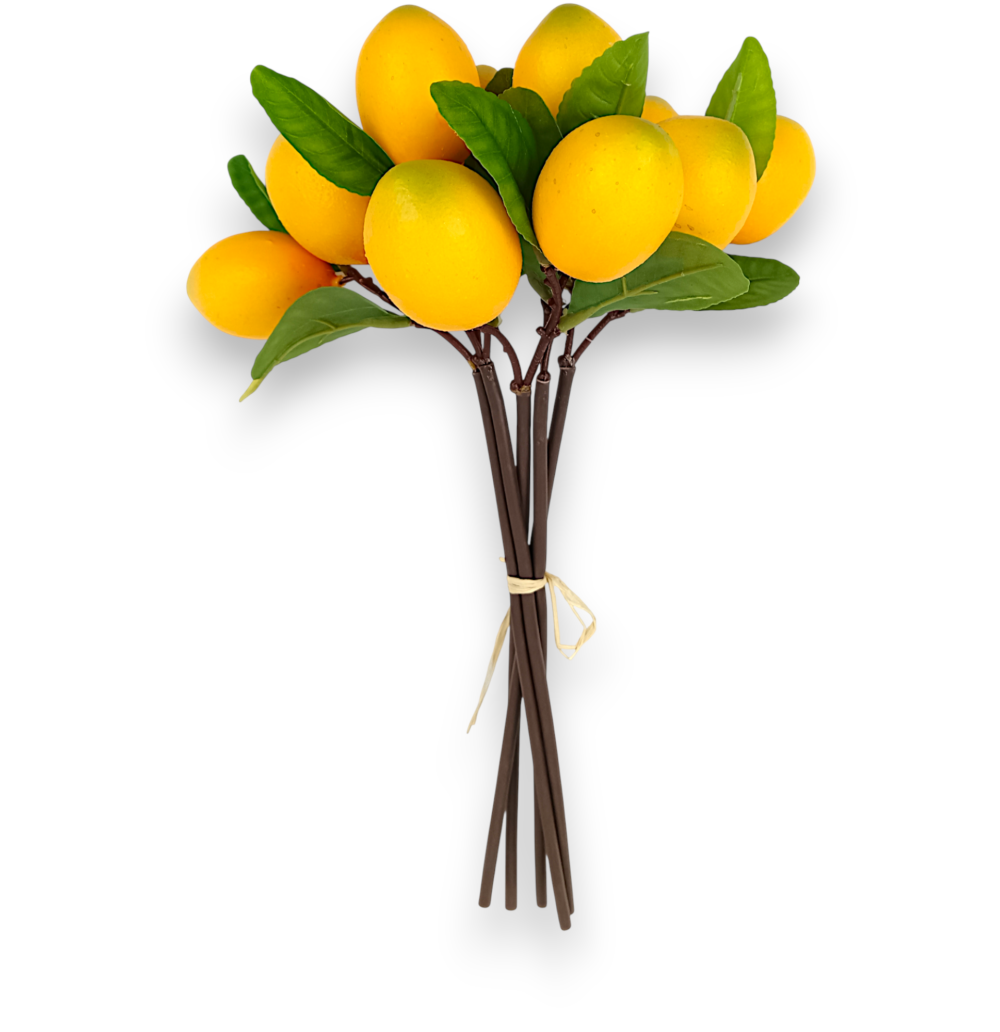 Лимон Штучний Декоративний - Зображення 2