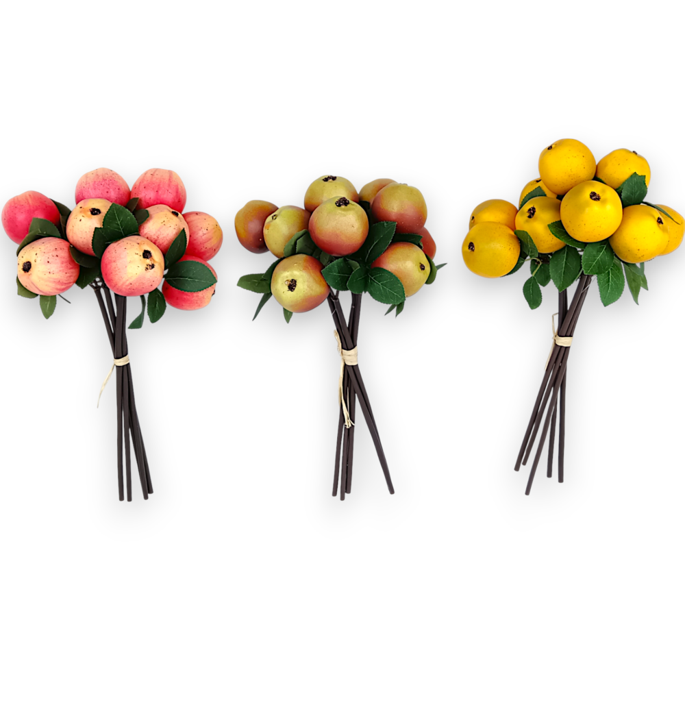 Яблуко Штучне Декоративне зелене - Зображення 2