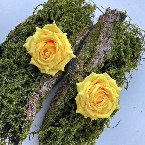 Голова Троянди «Гостролиста»Жовта