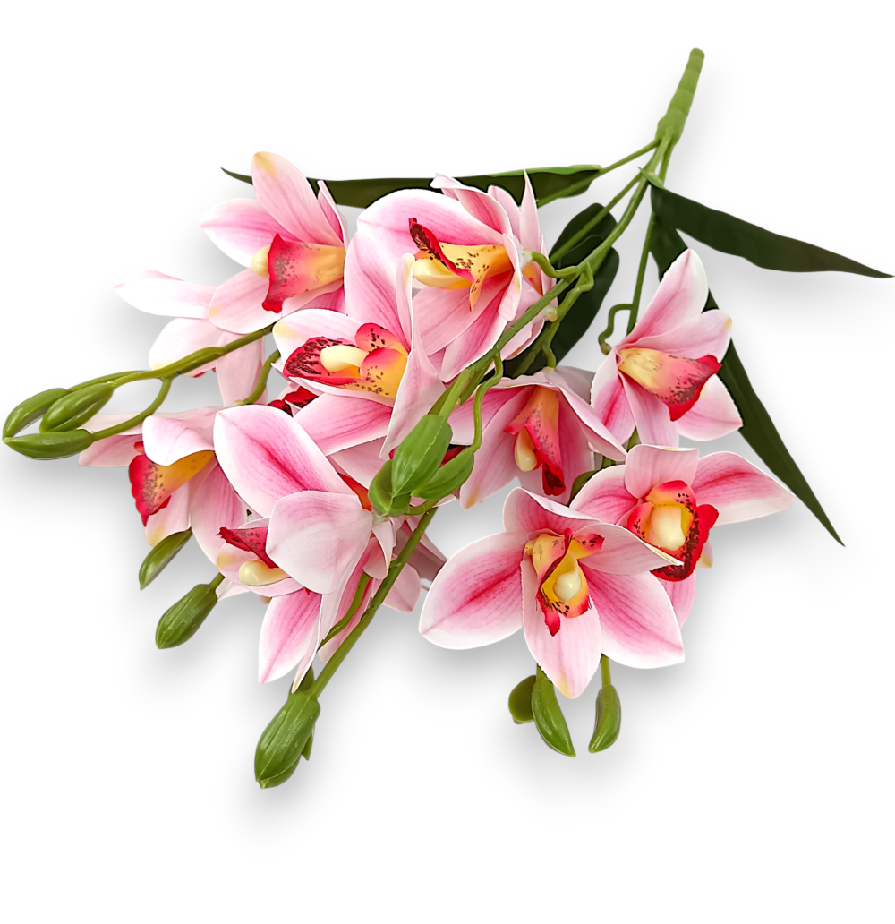 Букет Орхідей Цимбідіум рожевий