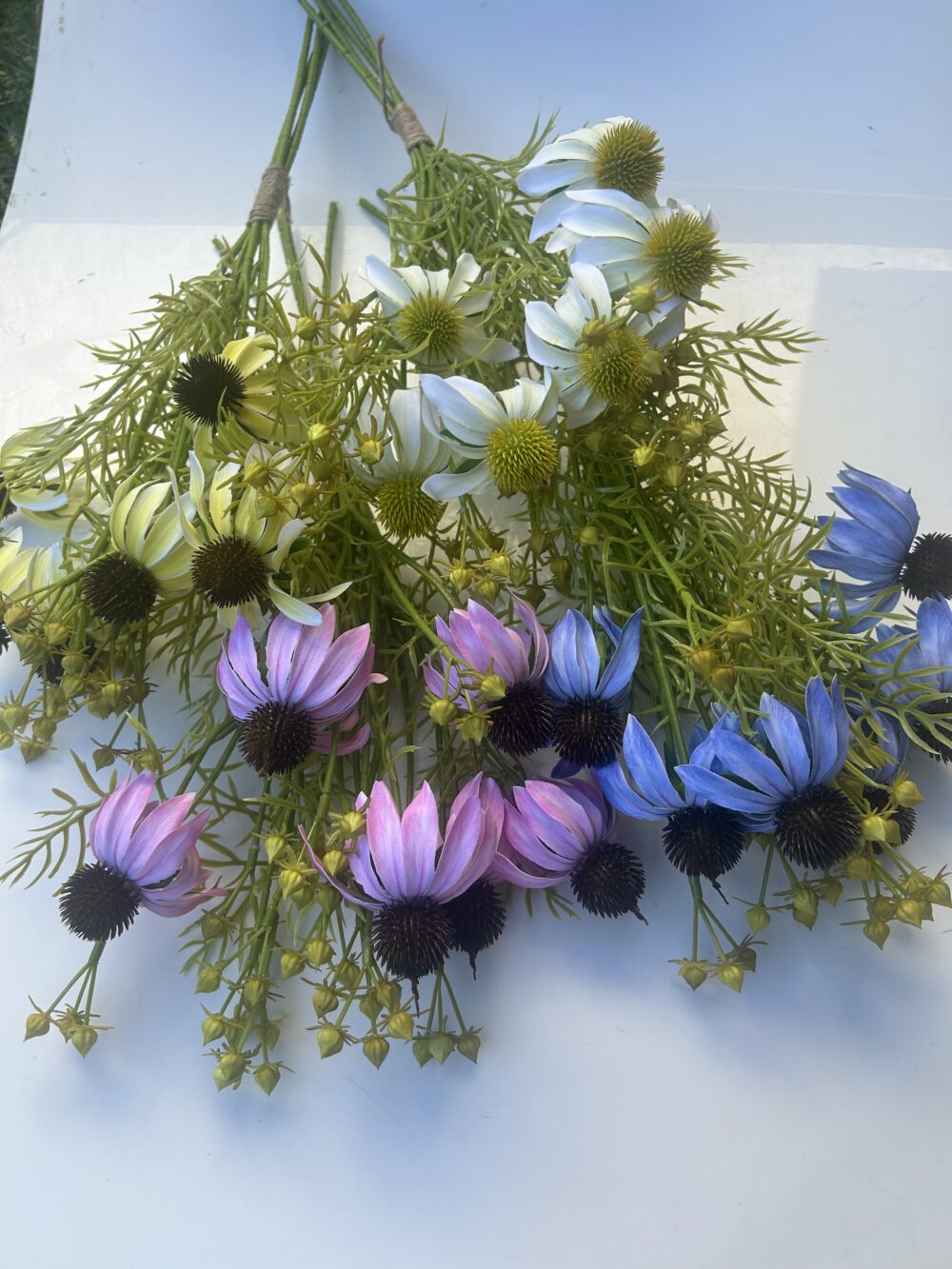 Гілка Штучної Ехінацеї рожева - Зображення 2