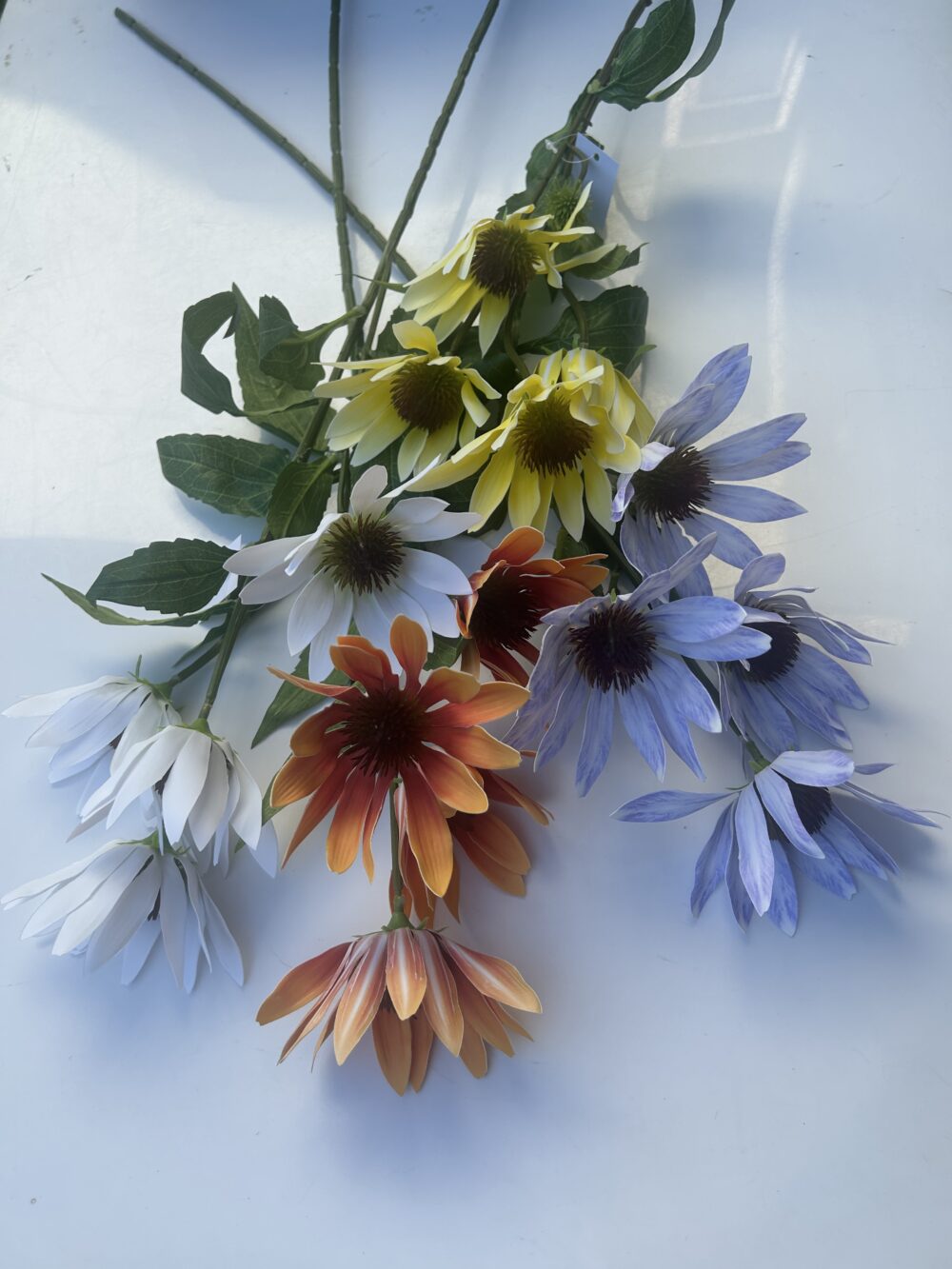 Гілка Штучної Ехінацеї жовта - Зображення 2