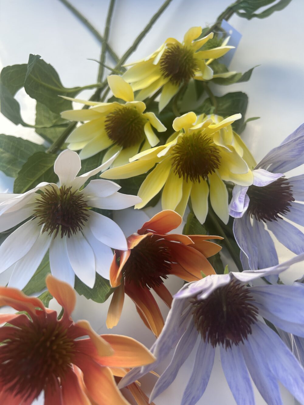 Гілка Штучної Ехінацеї жовта - Зображення 5