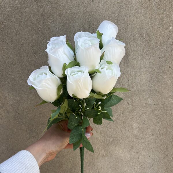 Троянда висока біла